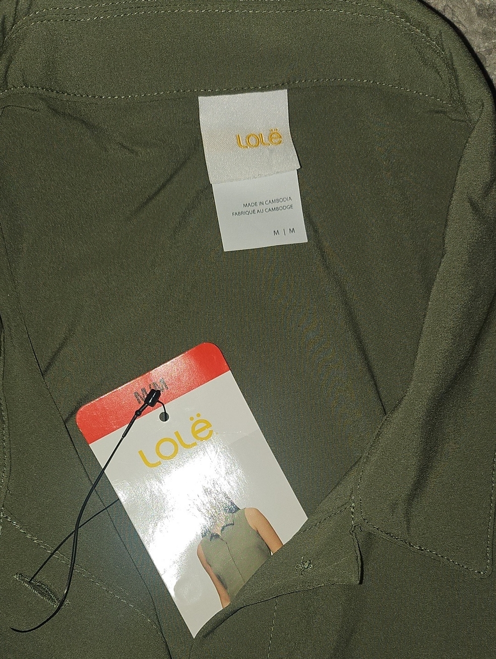 LOLË Women's Olivie Shirt Dress Medium - Picture 7 of 11